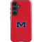 University of Mississippi Ole Miss Logo Red Galaxy S25 Impact Case